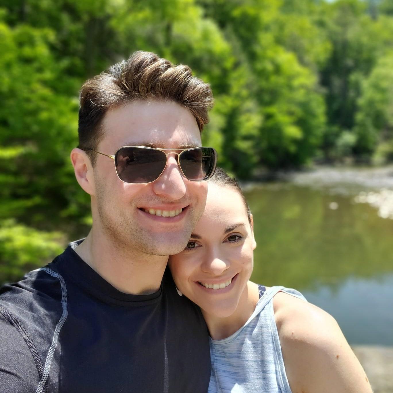 Hiking in Wissahickon Valley Park in PA