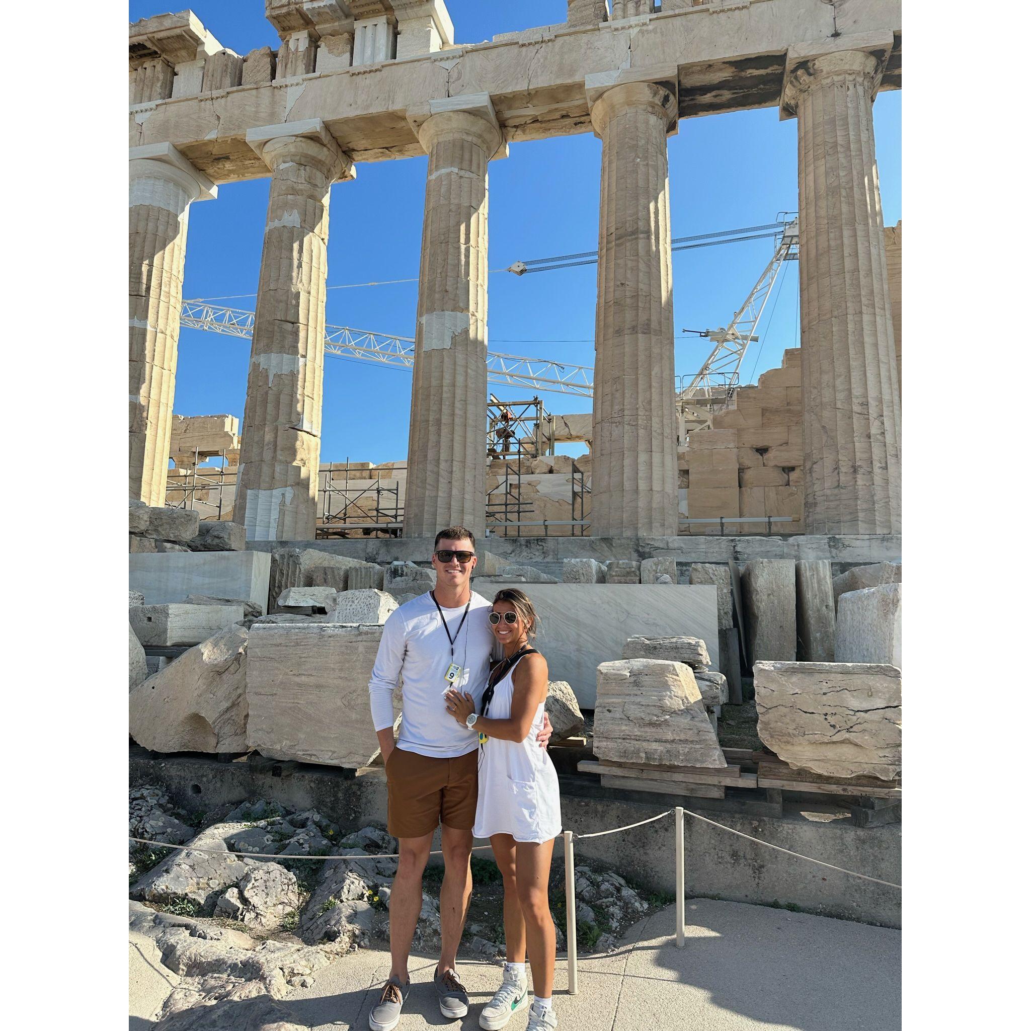 Exploring the history of Athens, Greece
