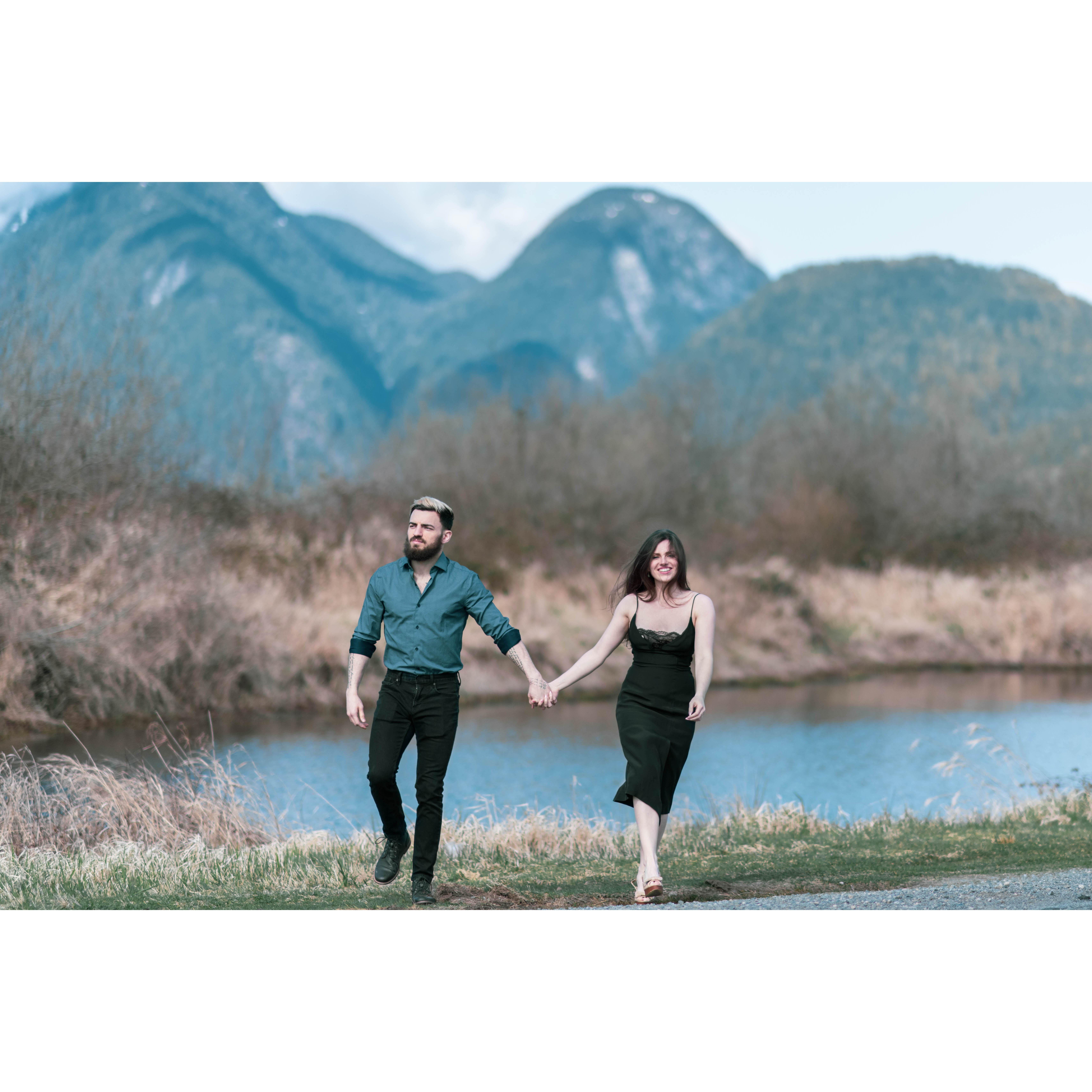 Our first official photoshoot together!