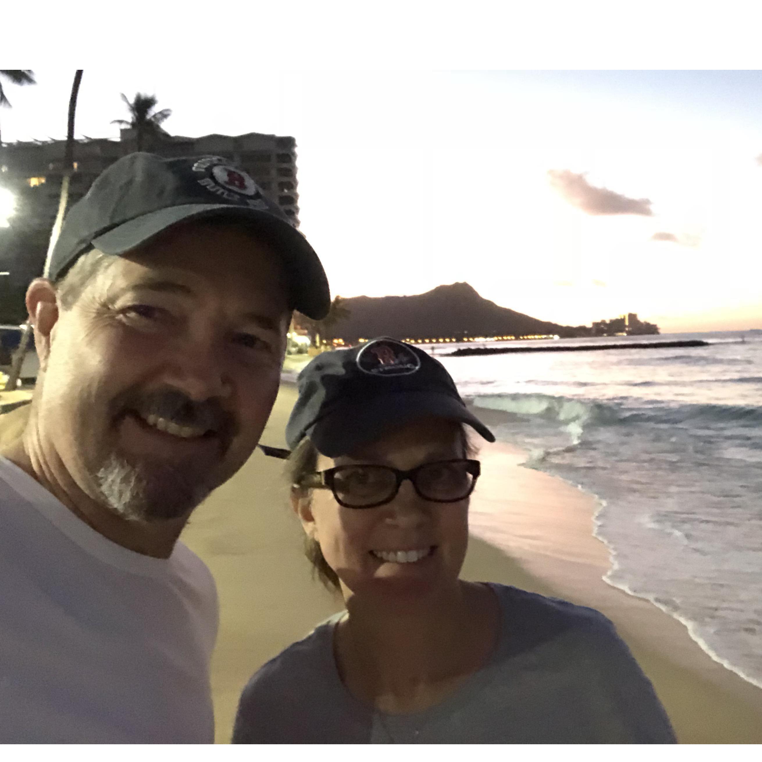 Honolulu = more palm trees and sunshine!