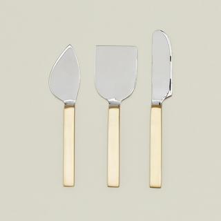 Simple 3-Piece Cheese Knife Set