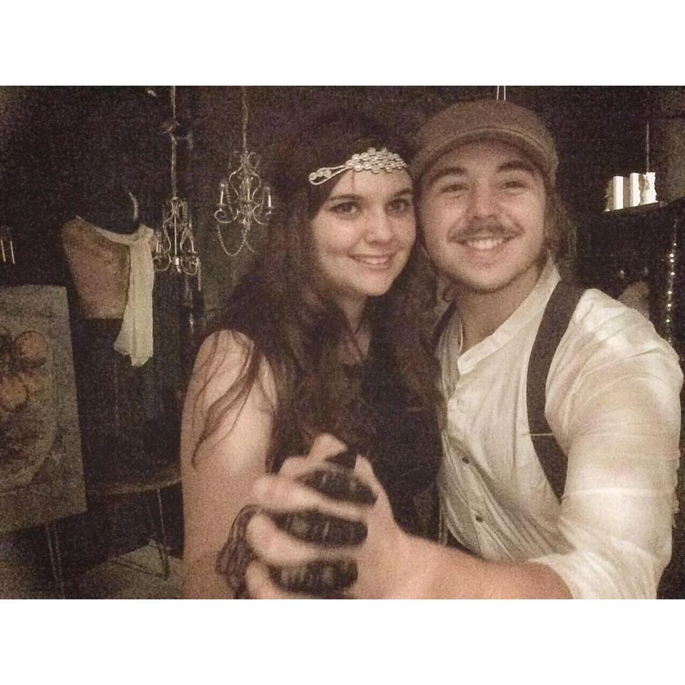 Our first dance and our first New Year's together!