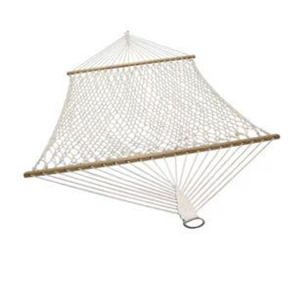 Sunnydaze Decor Off-White Rope Hammock