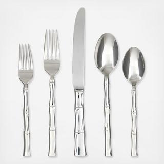 Mambosa Mirror 45-Piece Flatware Set, Service for 8