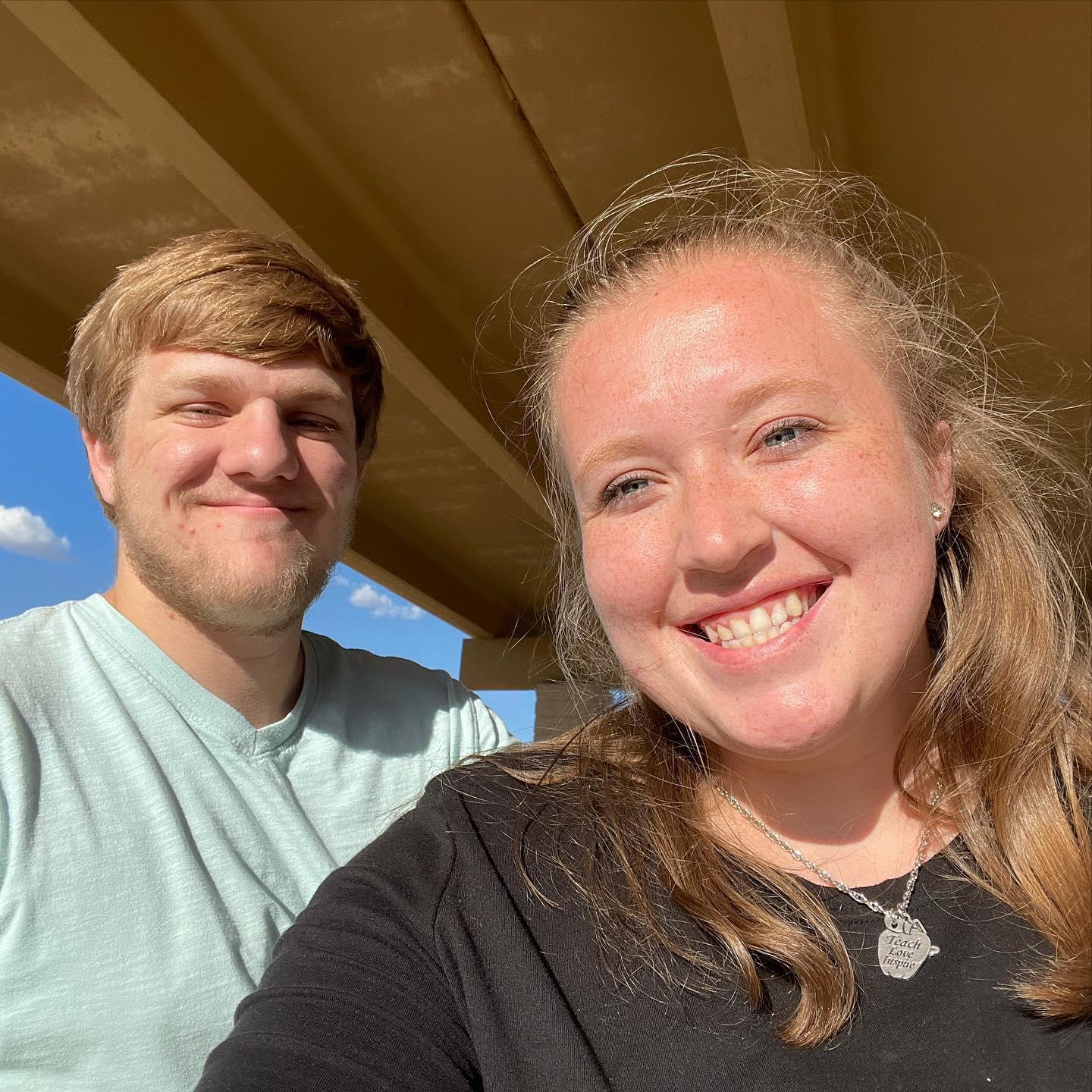 We started dating at the end of 2020 so we had lots of outdoor dates at the beginning:)