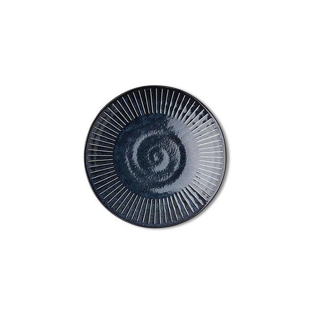 Set of 4: Blue Namako Tokusa 9.75" Plate