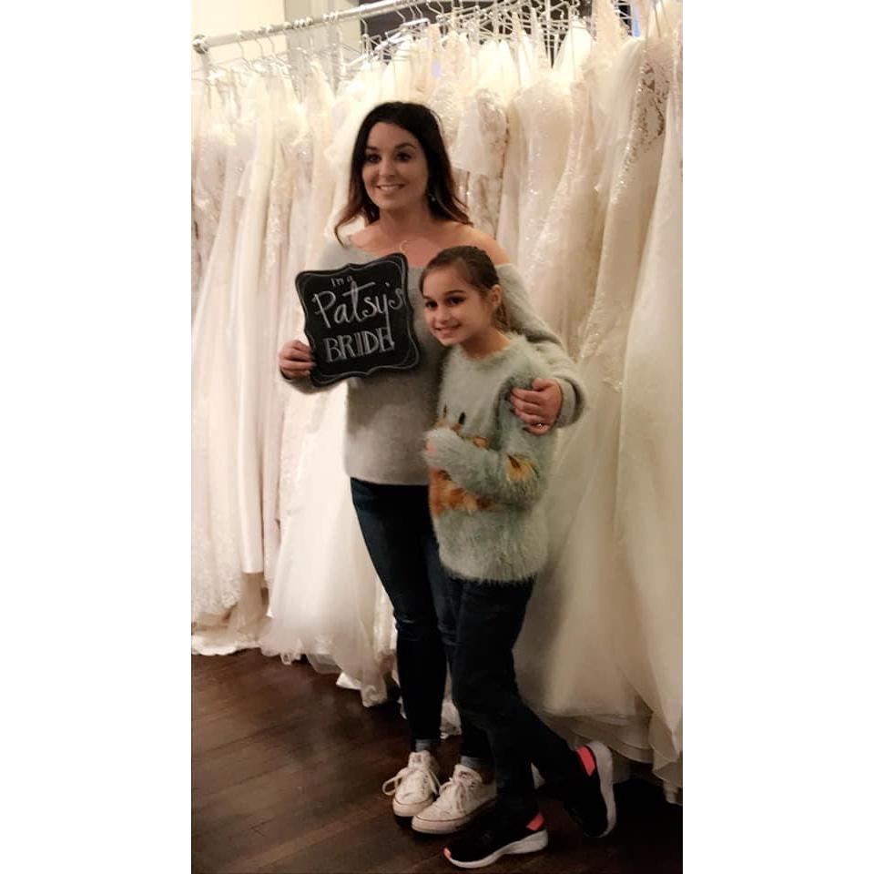 Said "YES" to the dress. So glad I got to share this moment with Emmie