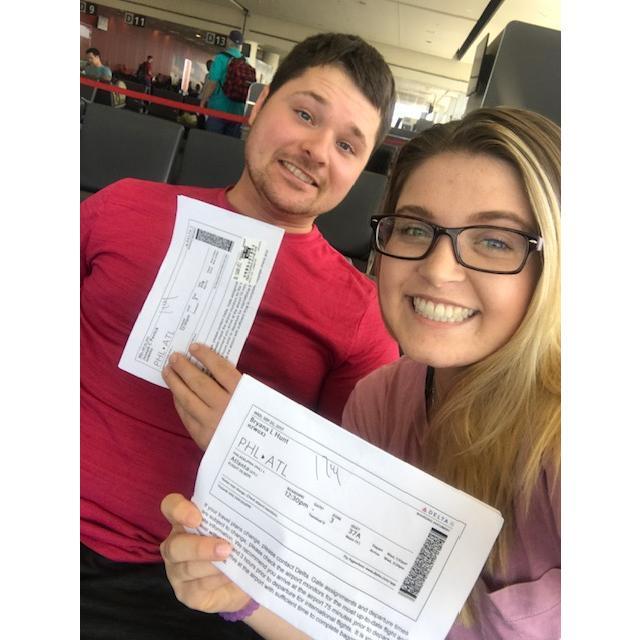 The very first time Joe flew on an airplane, best time ever!