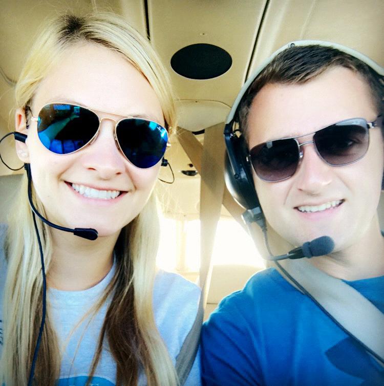 First flight together