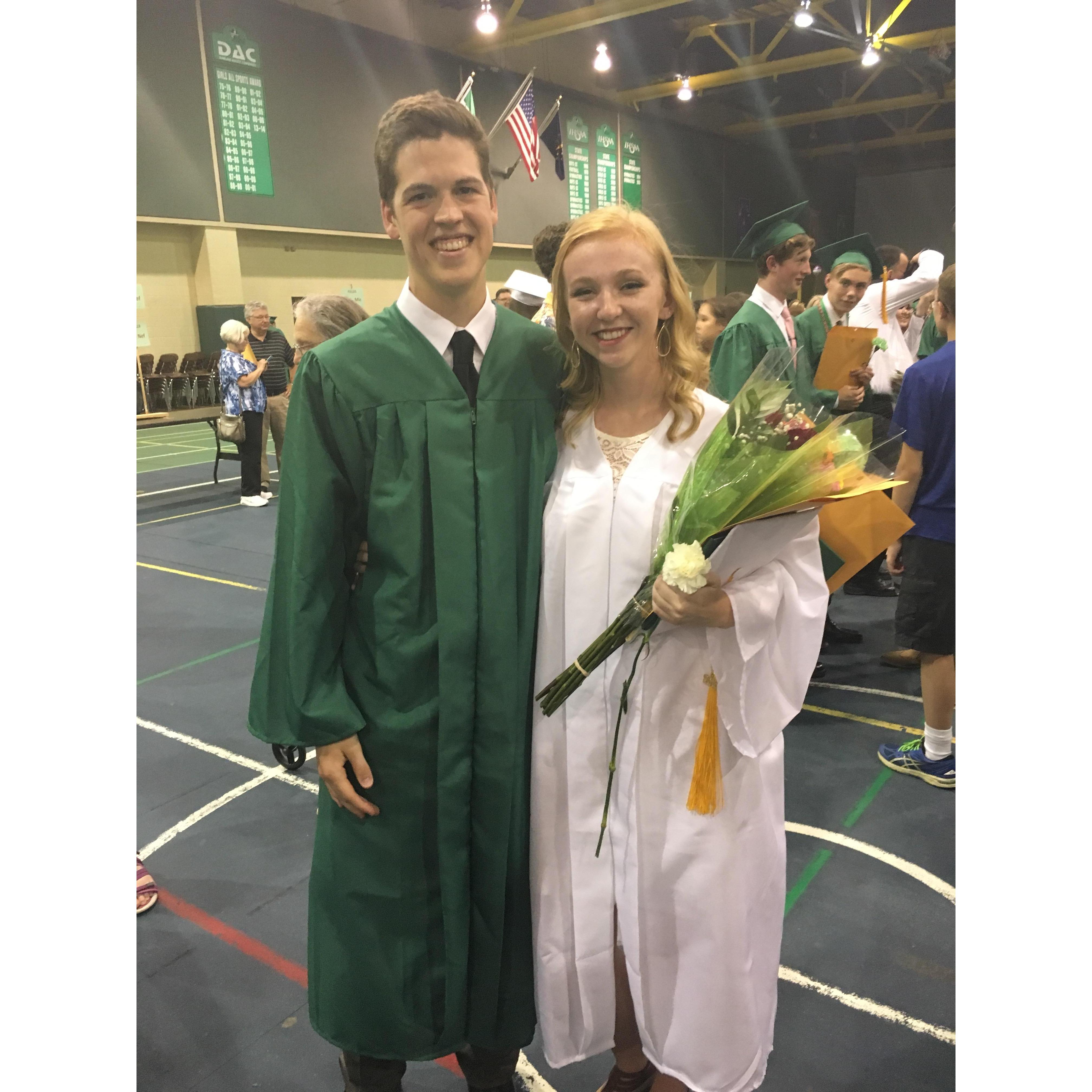 High school graduation 2016