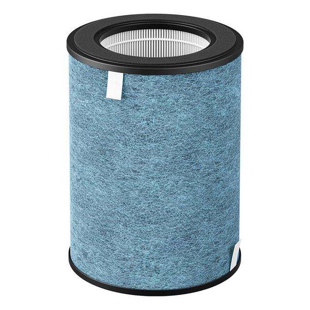 HP302 Replacement Filter Compatible with Shark HP302, HP301 NeverChange Air Pur-ifier MAX, HP200 Series Air Puri-fier MAX, 3-in-1 Filter, Part # HE3FKPET, 1 Pack