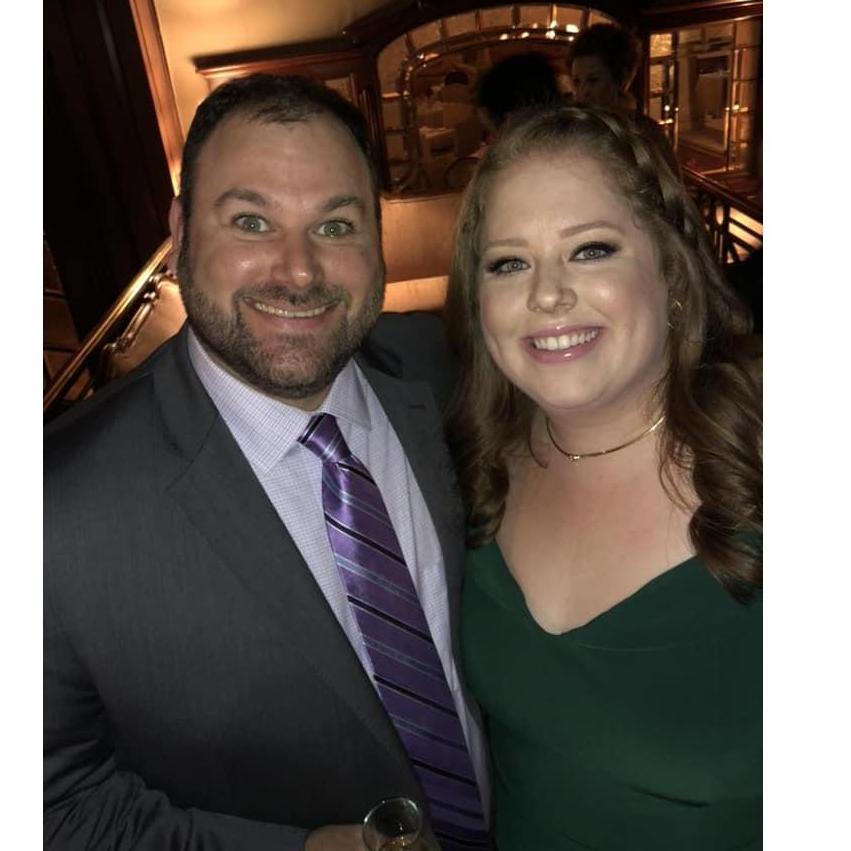 At Adrienne's cousin's wedding in Dallas, TX. October 2018