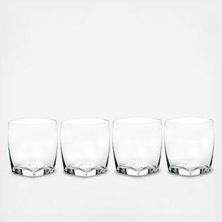 Ryland Double Old Fashioned Glass, Set of 4