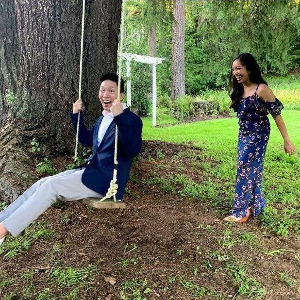Wedding guest shenanigans