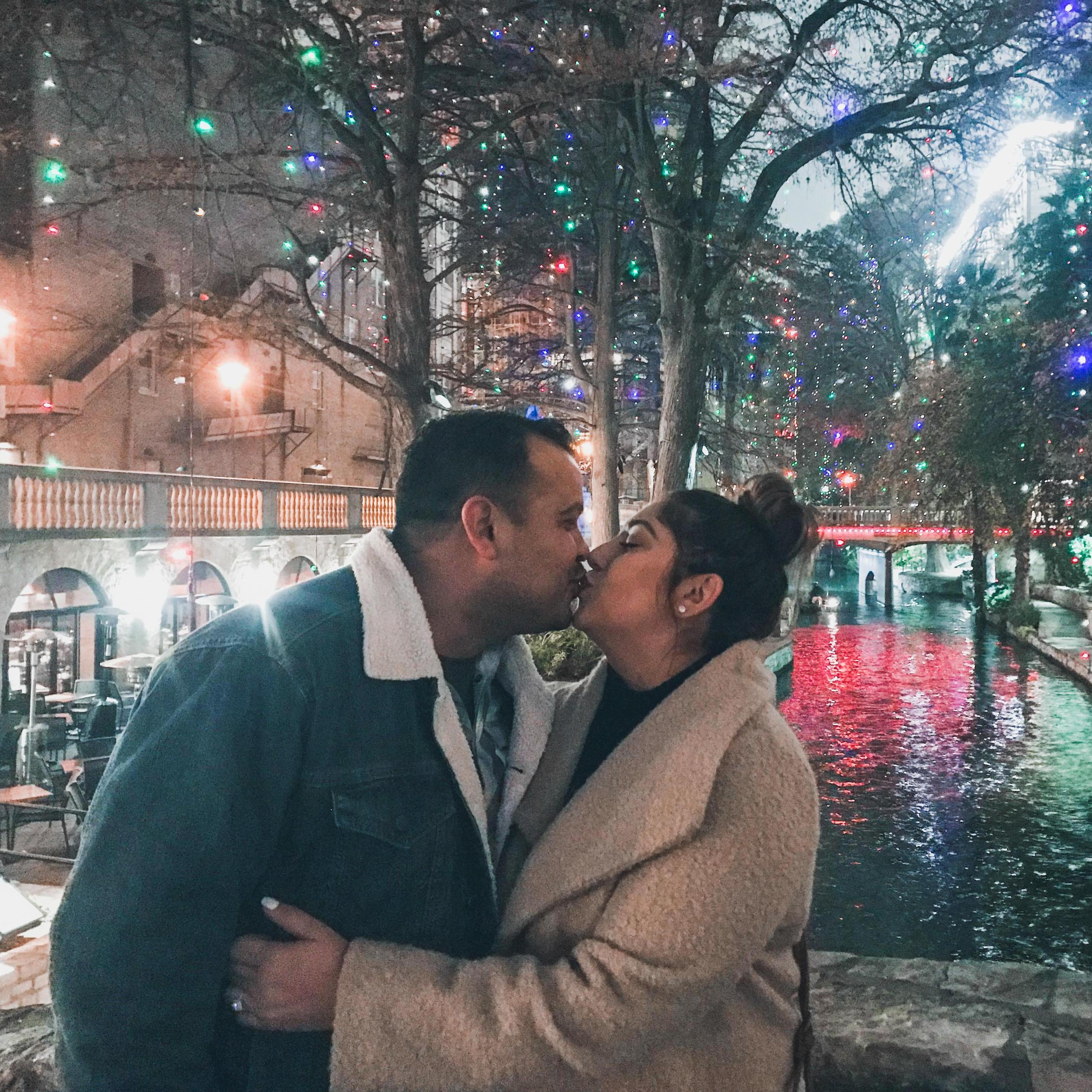 On the San Antonio River Walk