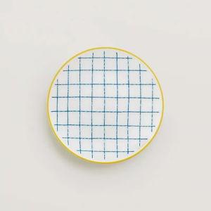 Hermes A Walk in the Garden Bread & Butter Plate, Blue