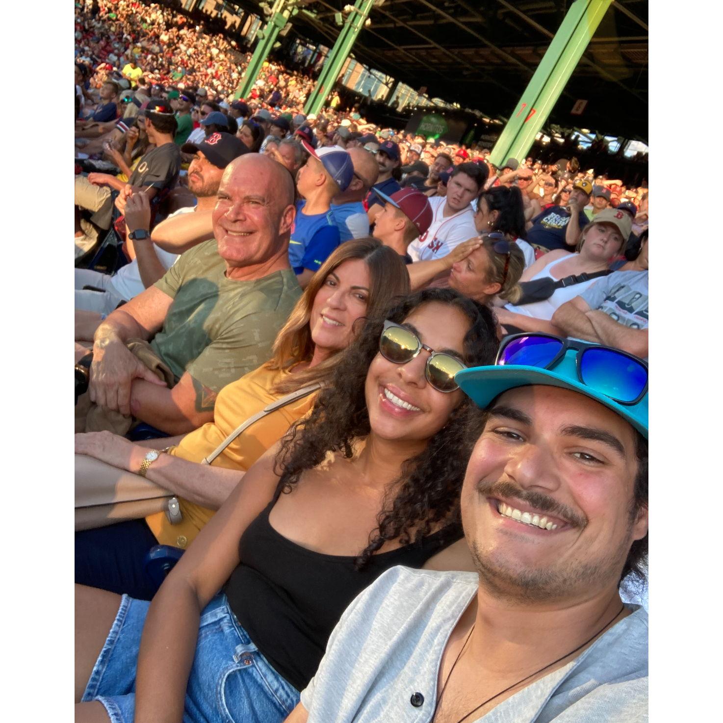 Showing Papi and Angeles around Boston in July 2022