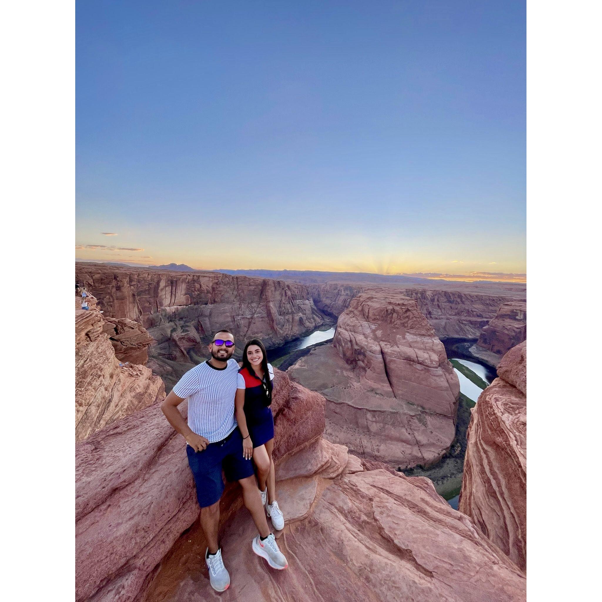 Horse shoe bend, AZ.