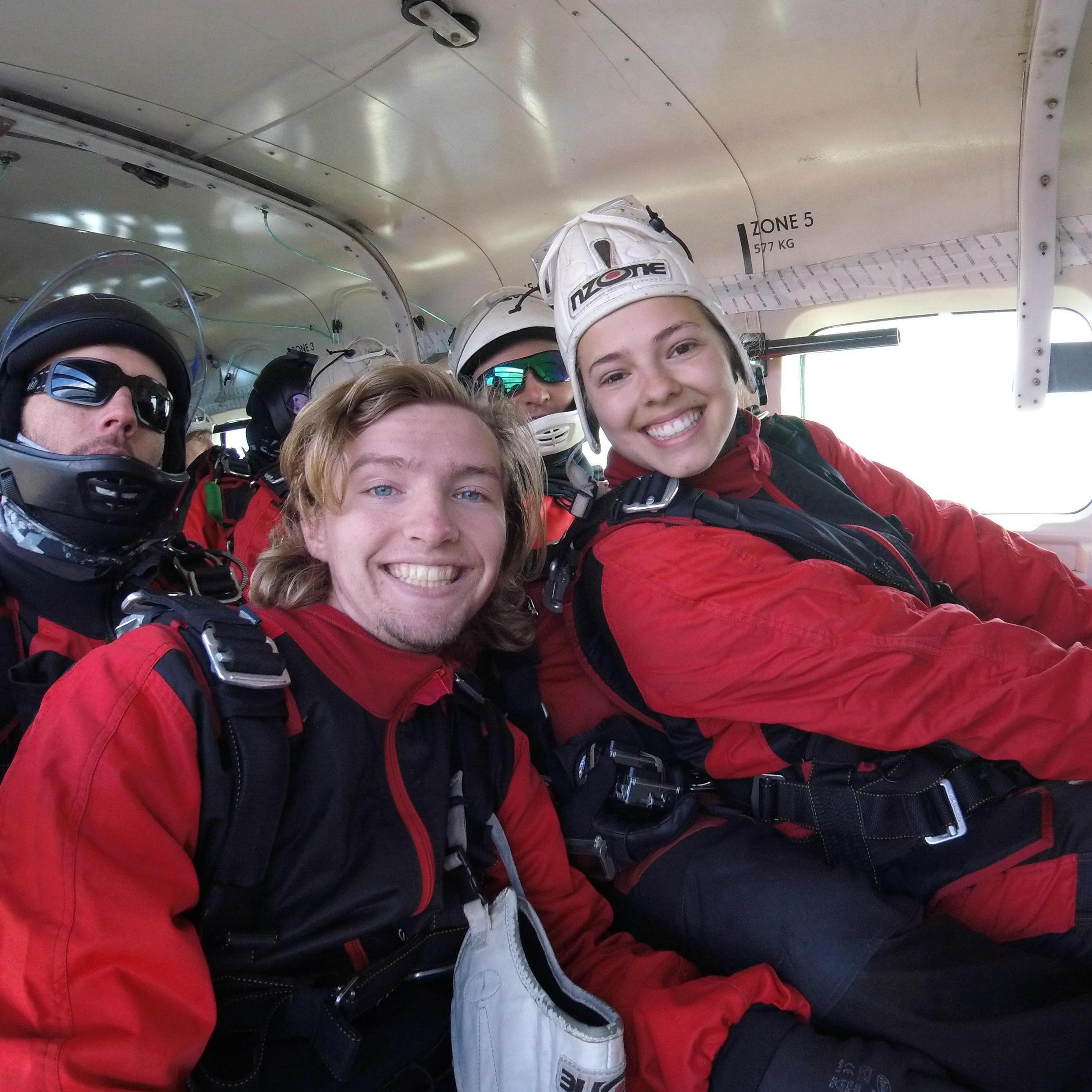 Skydiving in New Zealand