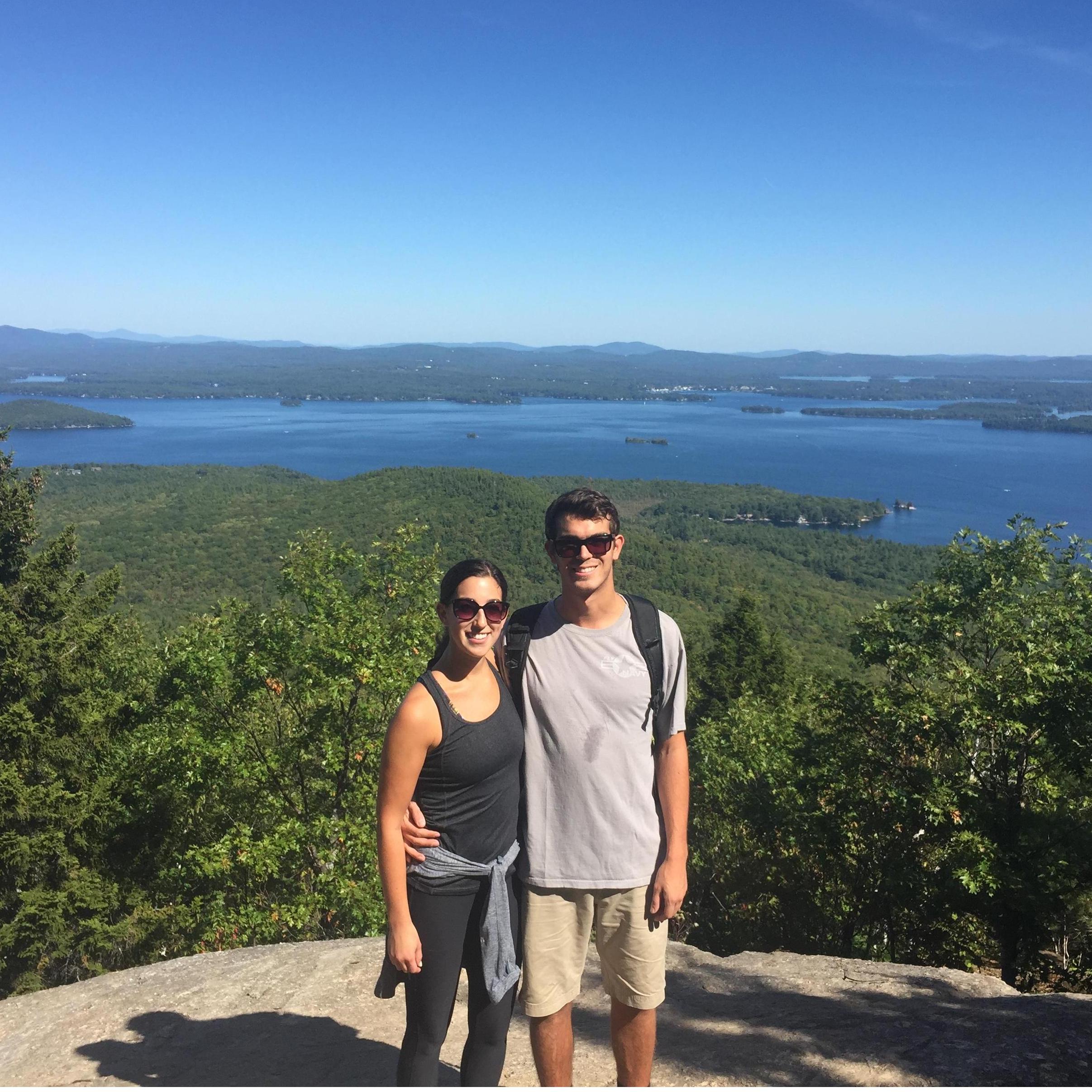 First weekend getaway, Lake Winnipesaukee, NH, August 2015