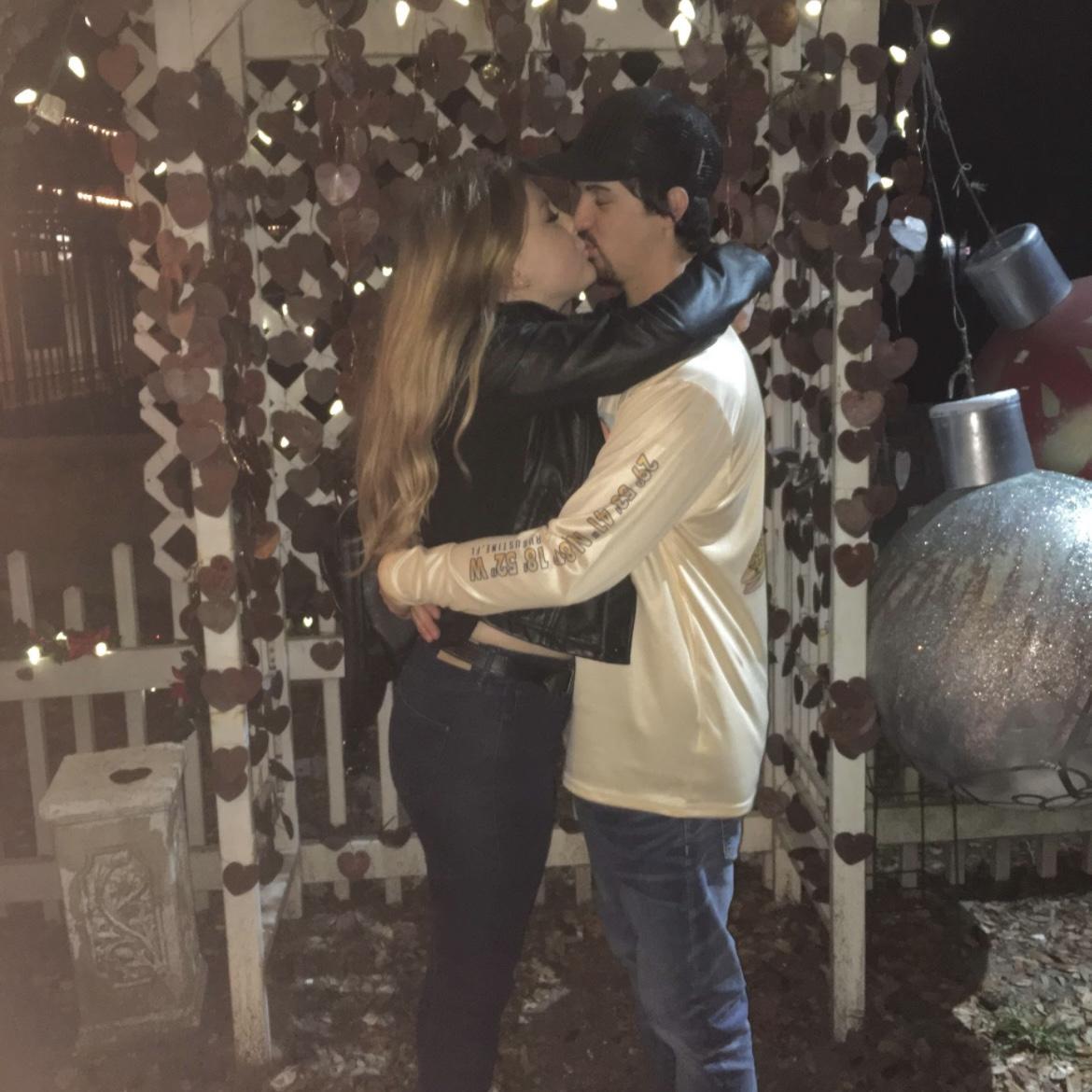 The night we officially became 'boyfriend & girlfriend' in St. Augustine underneath the Love Tree. January 22, 2019.