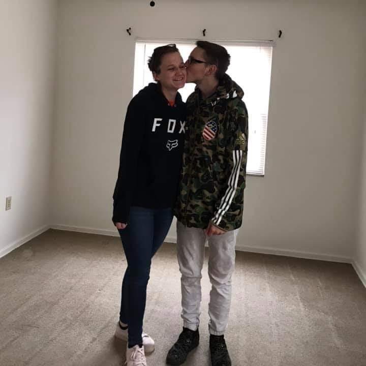 Finally moving into our first apartment together. ( We still live there.) November 2019