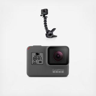 HERO Camera with Jaws Flex Clamp