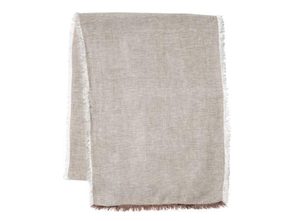 Parachute Home Chambray Fringe Table Runner