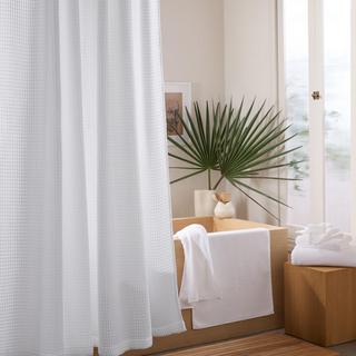 Waffle Shower Curtain