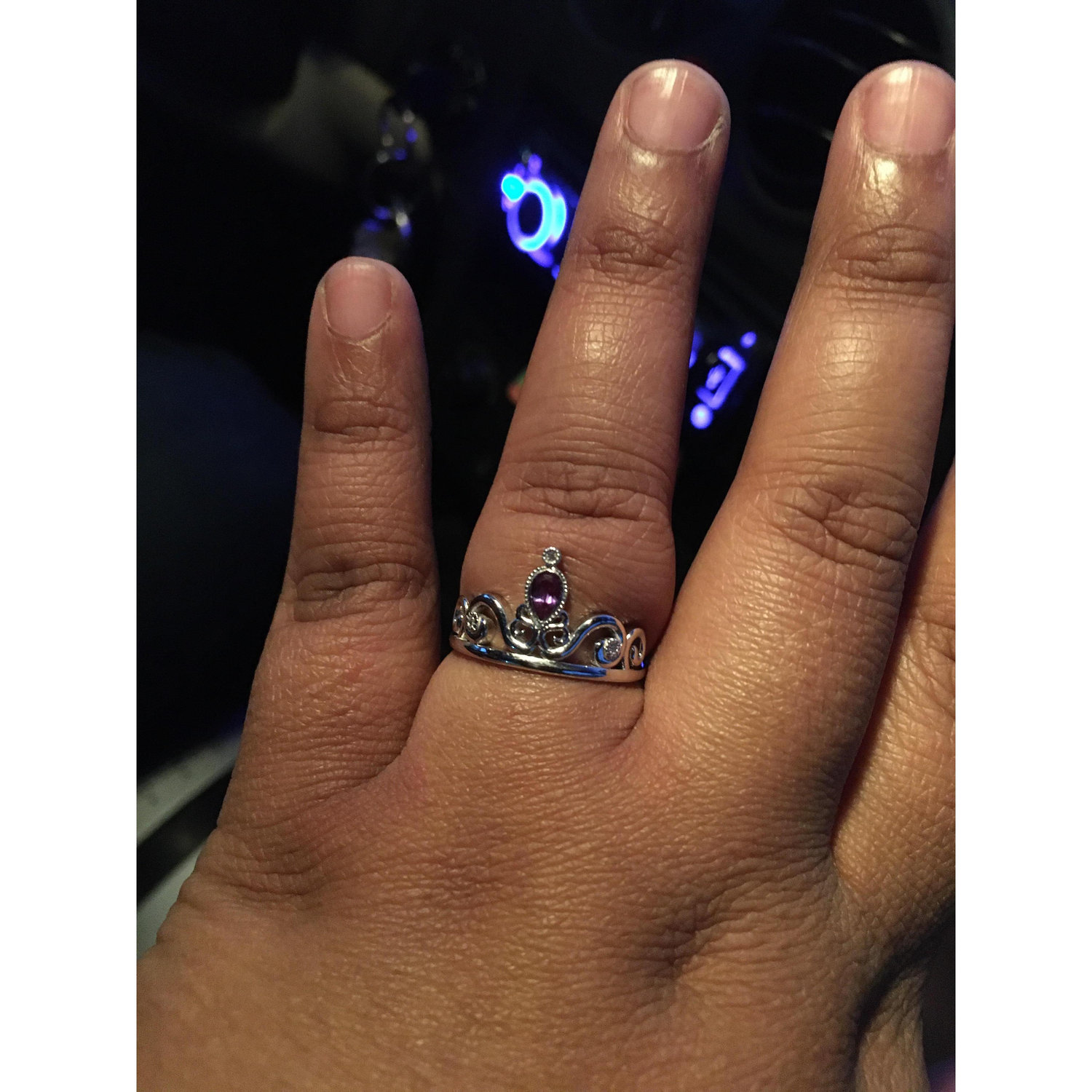 My new ring! This ring is the we are hope to keep in the family as a family heirloom.