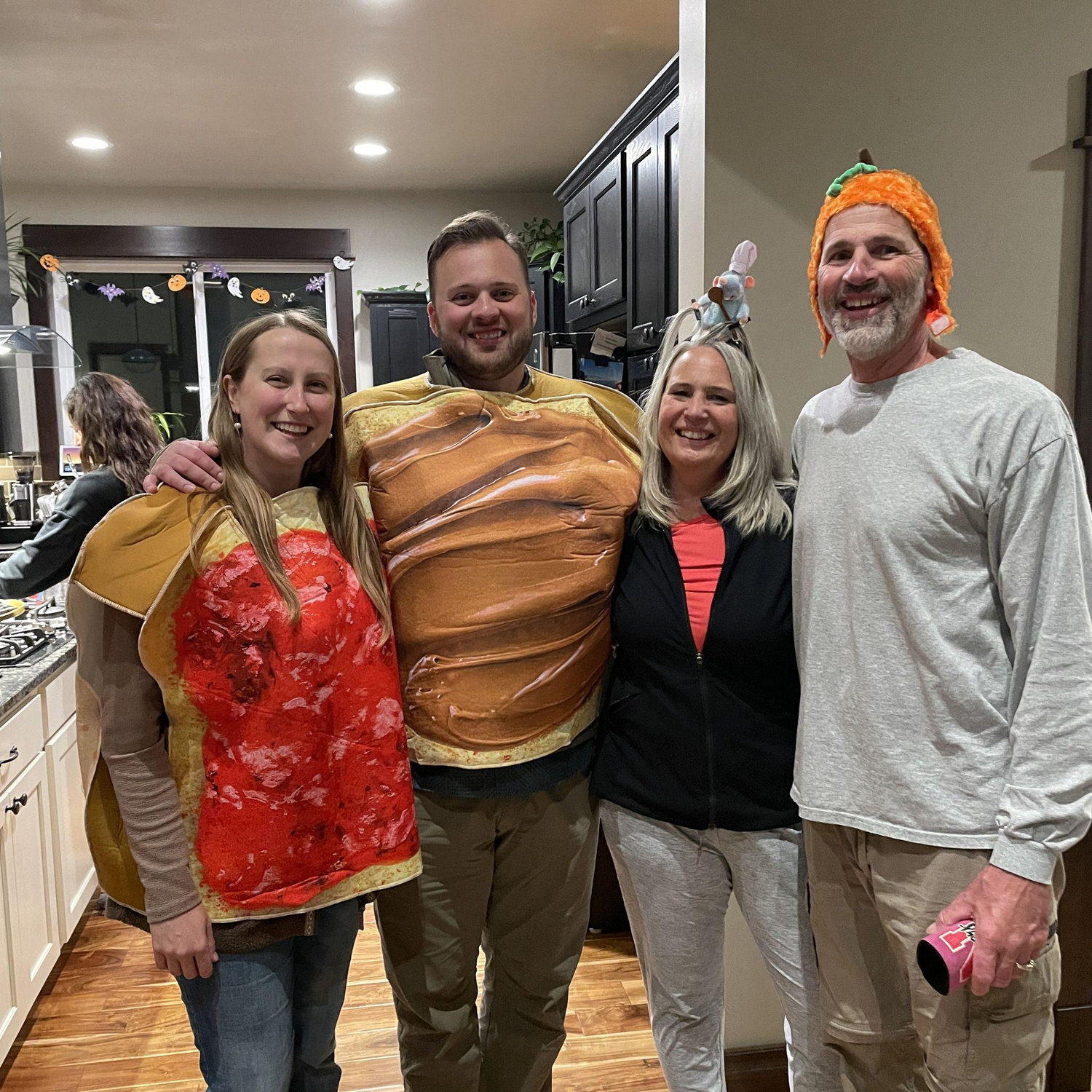 First Halloween together with Tyson's family