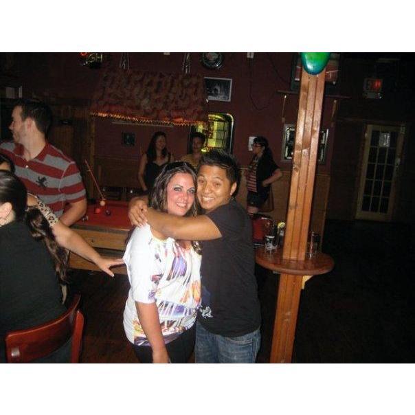 My 21st Birthday. July 2009. At Uncle Johnny's bar, Redds Tavern, in Red Hook, BK.