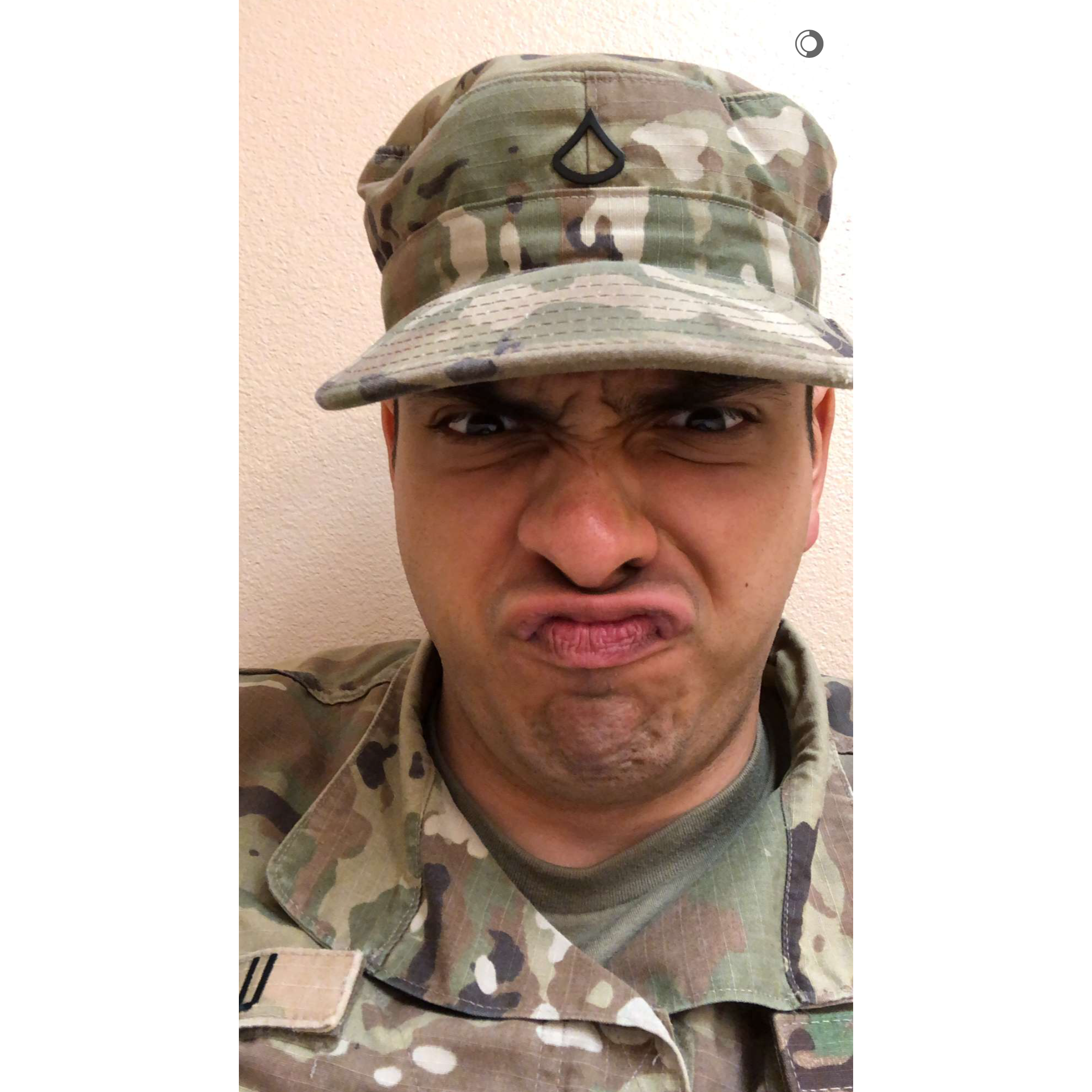 the groom always being silly.
