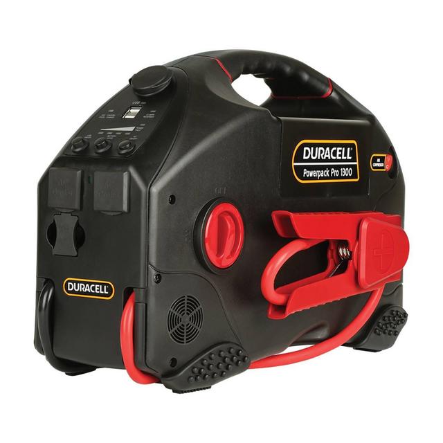 Duracell Powerpack Pro 1300 Jump Starter Air Compressor and Power Inverter