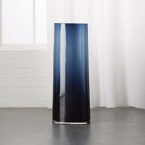 Ionia Tall Blue Glass Vase