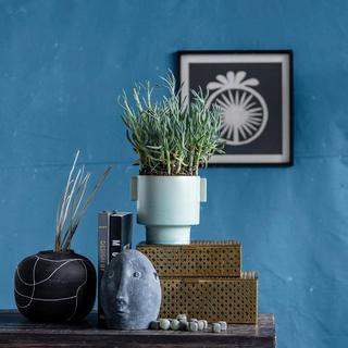 Reactive Glaze Stoneware Planter