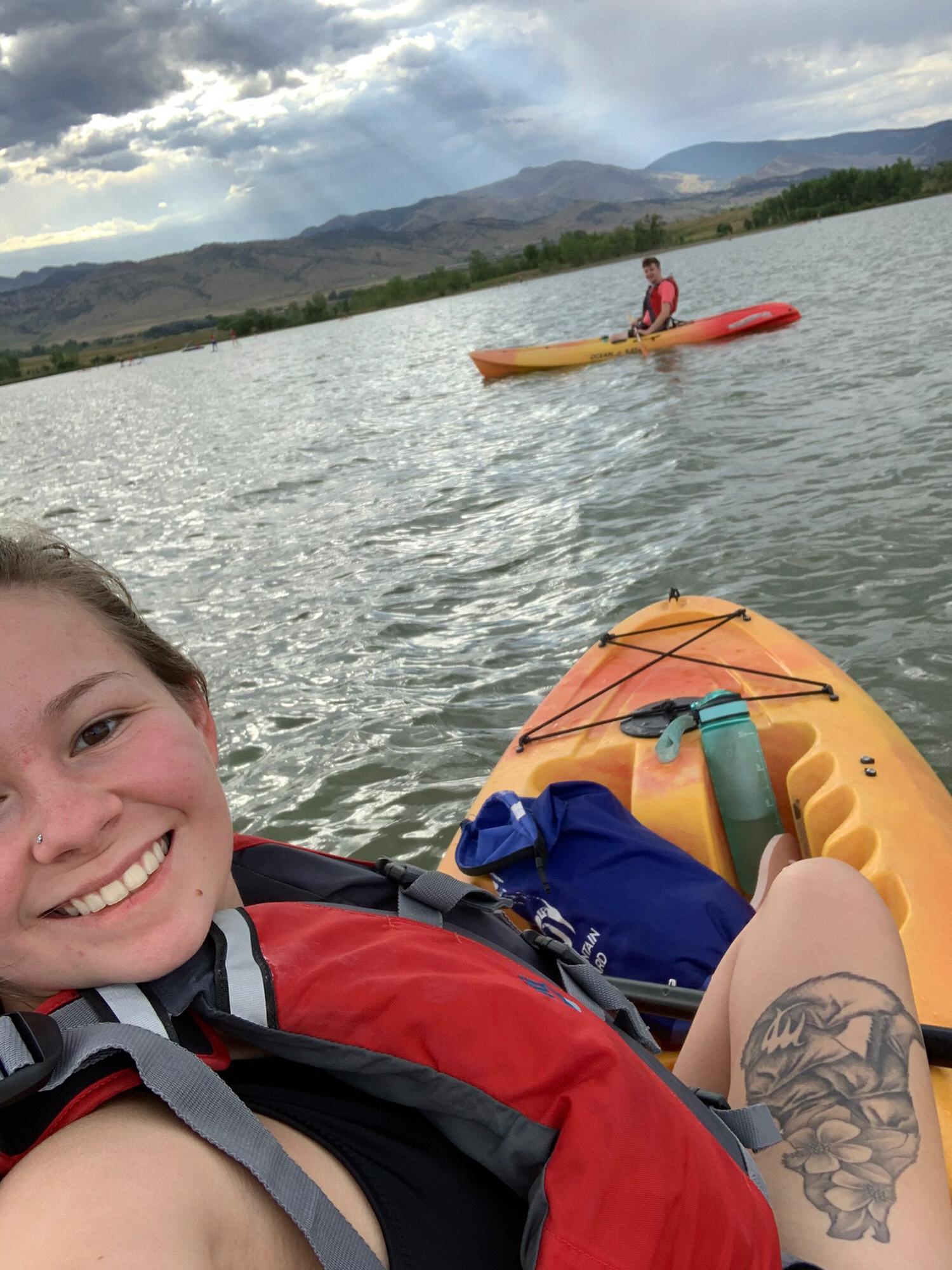 Kayaking for my Birthday in Boulder, Colorado!