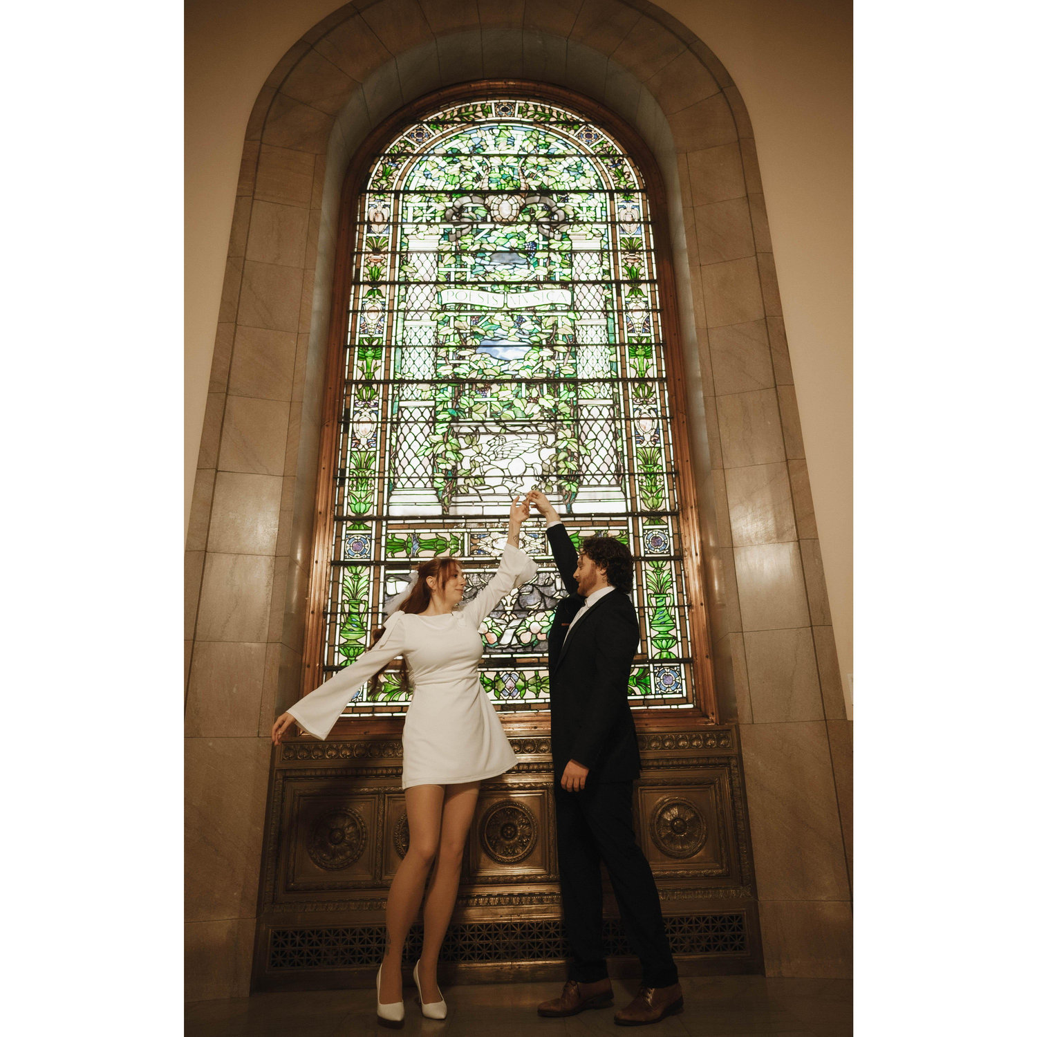 Giving a twirl during the Engagement session