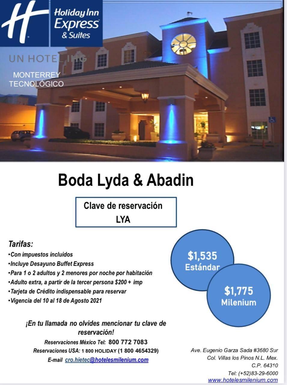 The Wedding Website of Lyda Garza and Abadín Villarreal