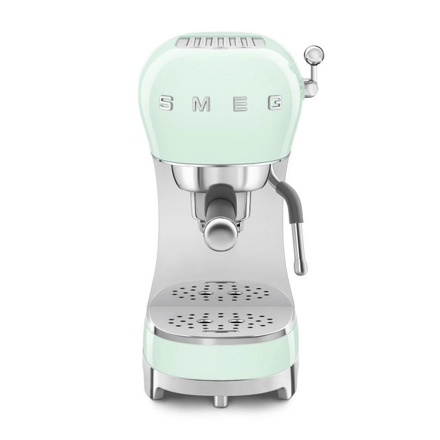 SMEG 50's Retro Style Manual Espresso Machine, Pastel Green