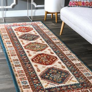Qiana Emblem Fringe Runner