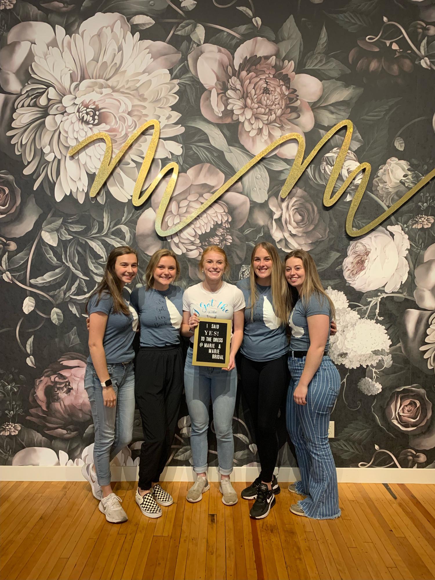 Audree and her Bridesmaids!