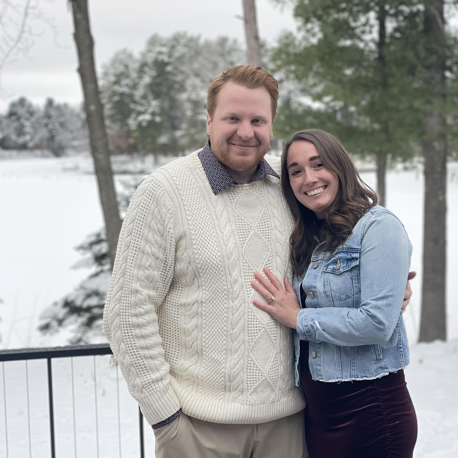 Their first Christmas engaged—filled with extra sparkle, love, and all the excitement for the future. A season of new beginnings and unforgettable memories!
