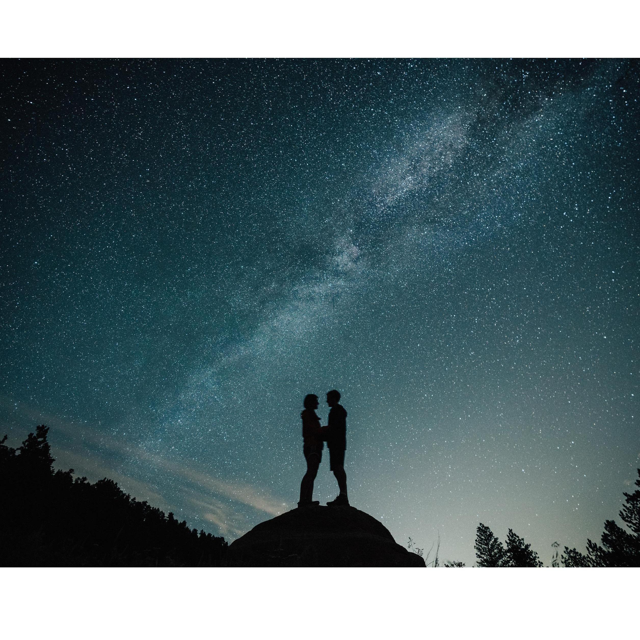 Milky way in Rocky Mountain National Park