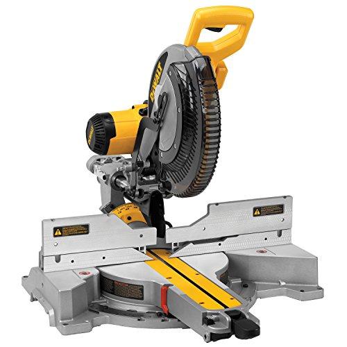 DEWALT 12-Inch Sliding Compound Miter Saw, Double Bevel (DWS780)