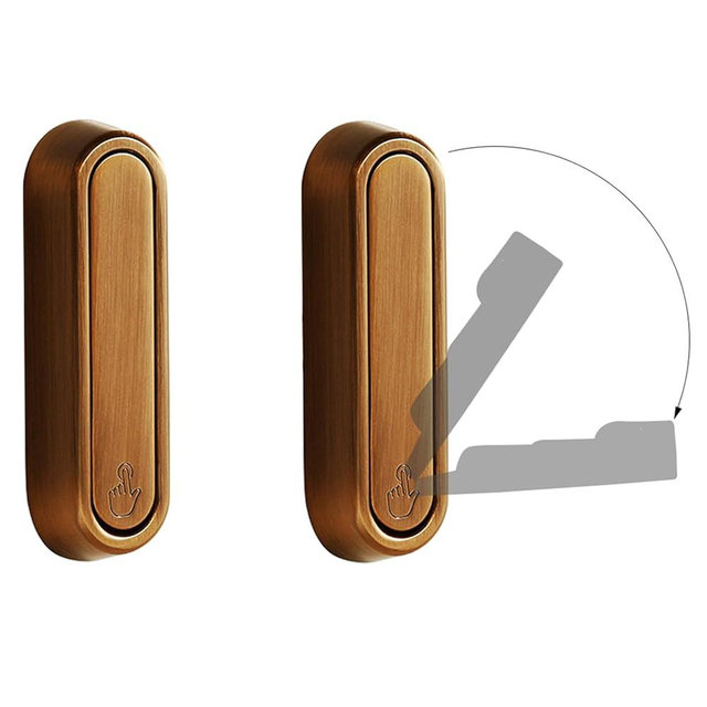 XSGTZMJ 2PCS Folding Coat Hooks, Heavy Duty Wall Hooks Made of Zinc Alloy, Foldable Wall Hooks for Hanging Coats, Scarves, Hats, Bathrobes, Keys, Bags(Bronze)