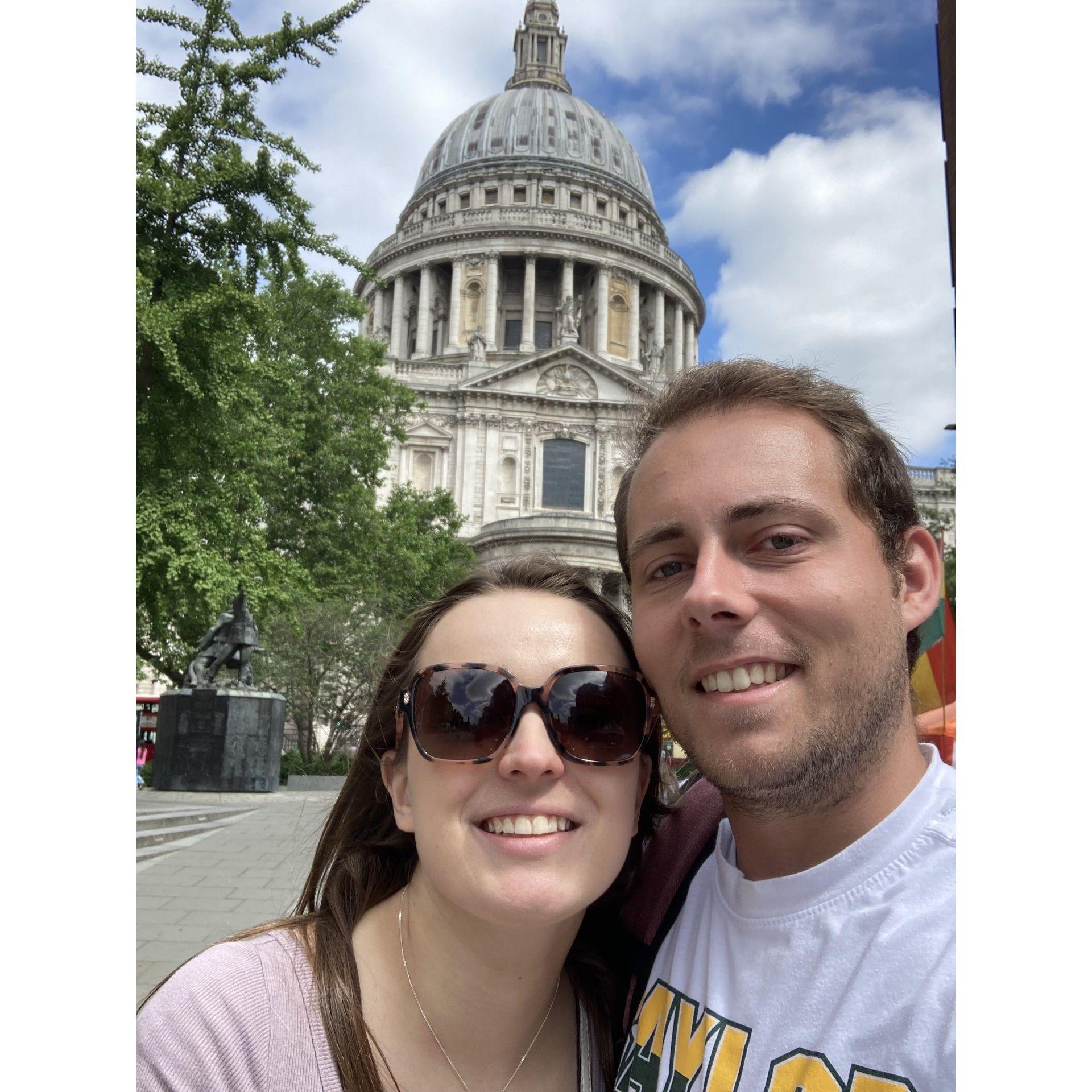 Touring London where Darcey is from!