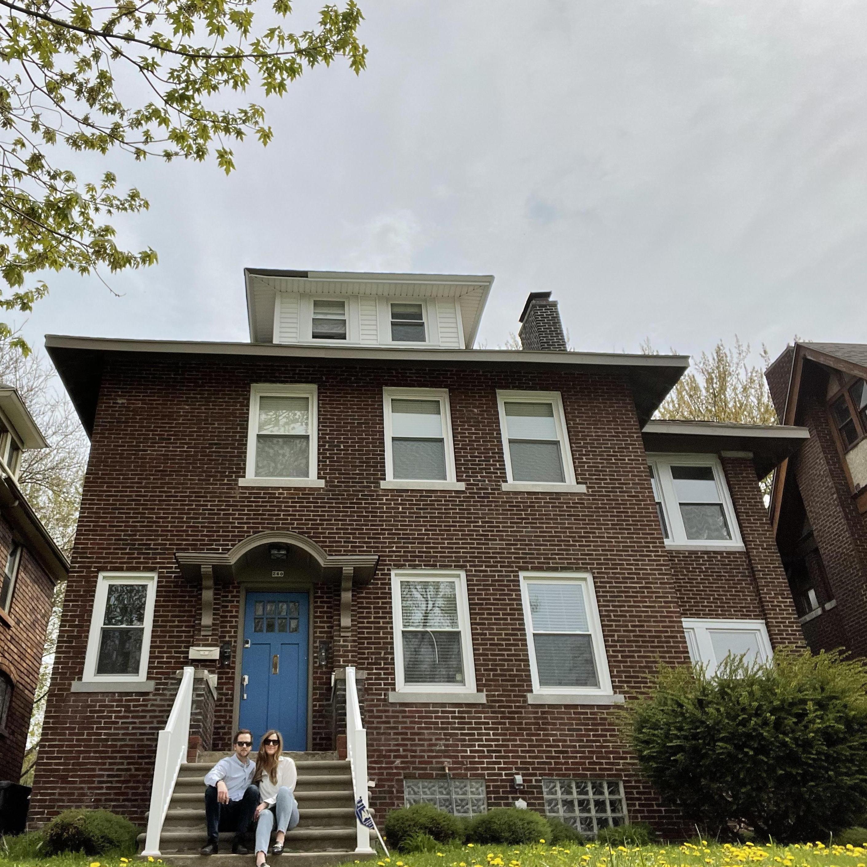 We bought a house and started a business together all at the same time! 2021 was a huge year for us!
