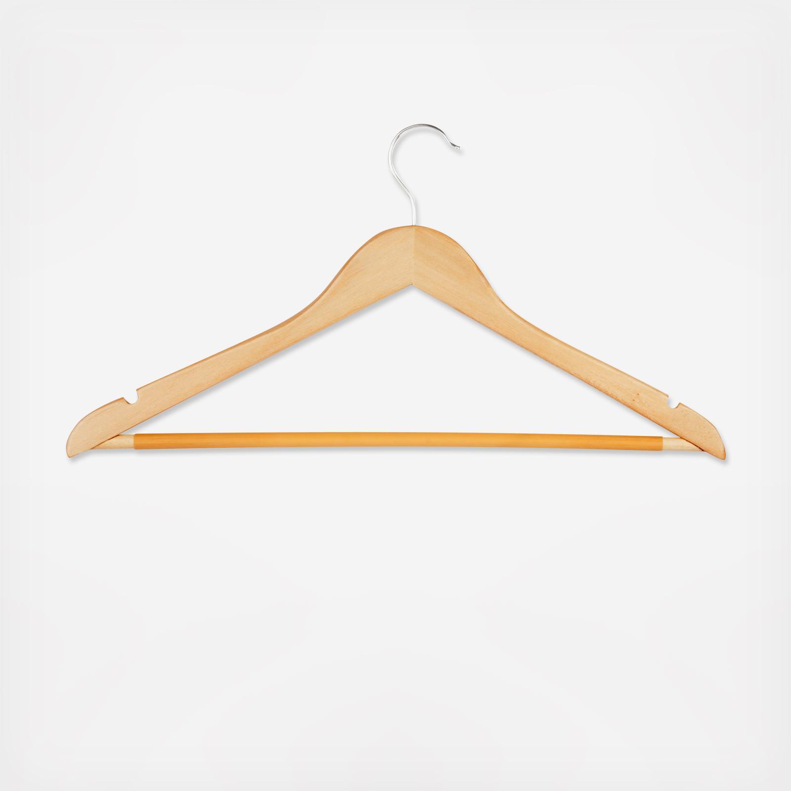 MAWA, Bodyform Shape Clothing Hanger with Wide Shoulder Support, Set of 5 -  Zola