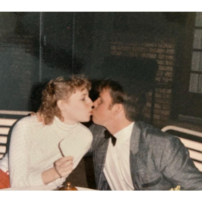 Right before they were married, before Gary went to Germany